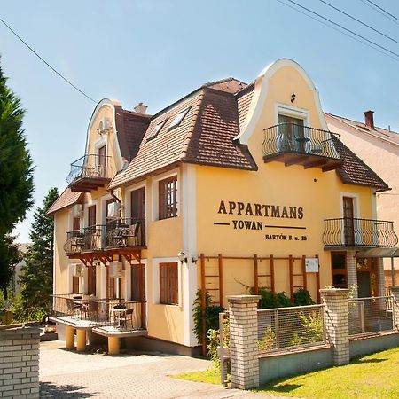 Apartments Yowan Hévíz Exterior foto